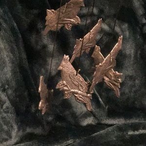 VINTAGE 1989 carson windchime “cardinals”